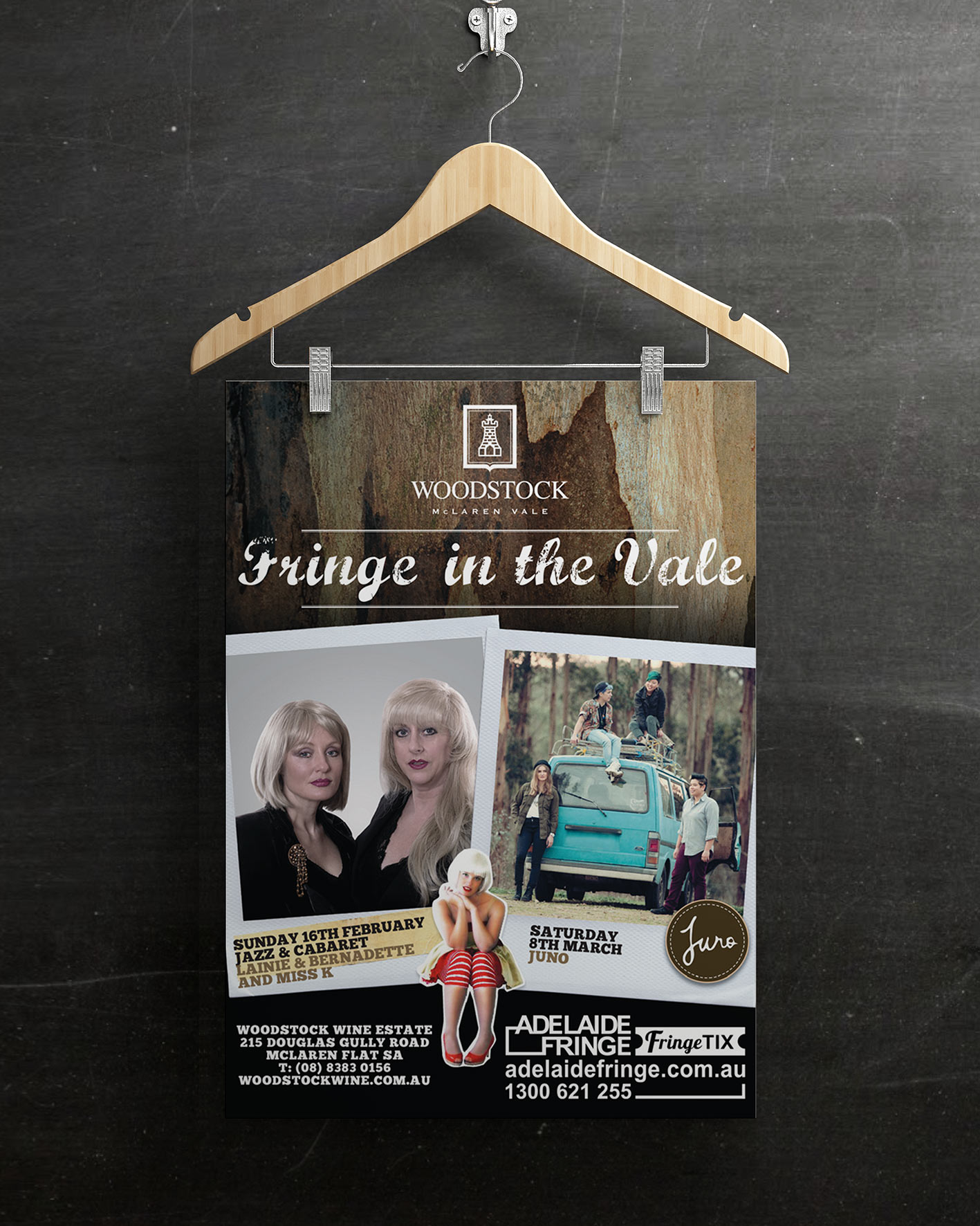 Woodstock | Adelaide Fringe Poster