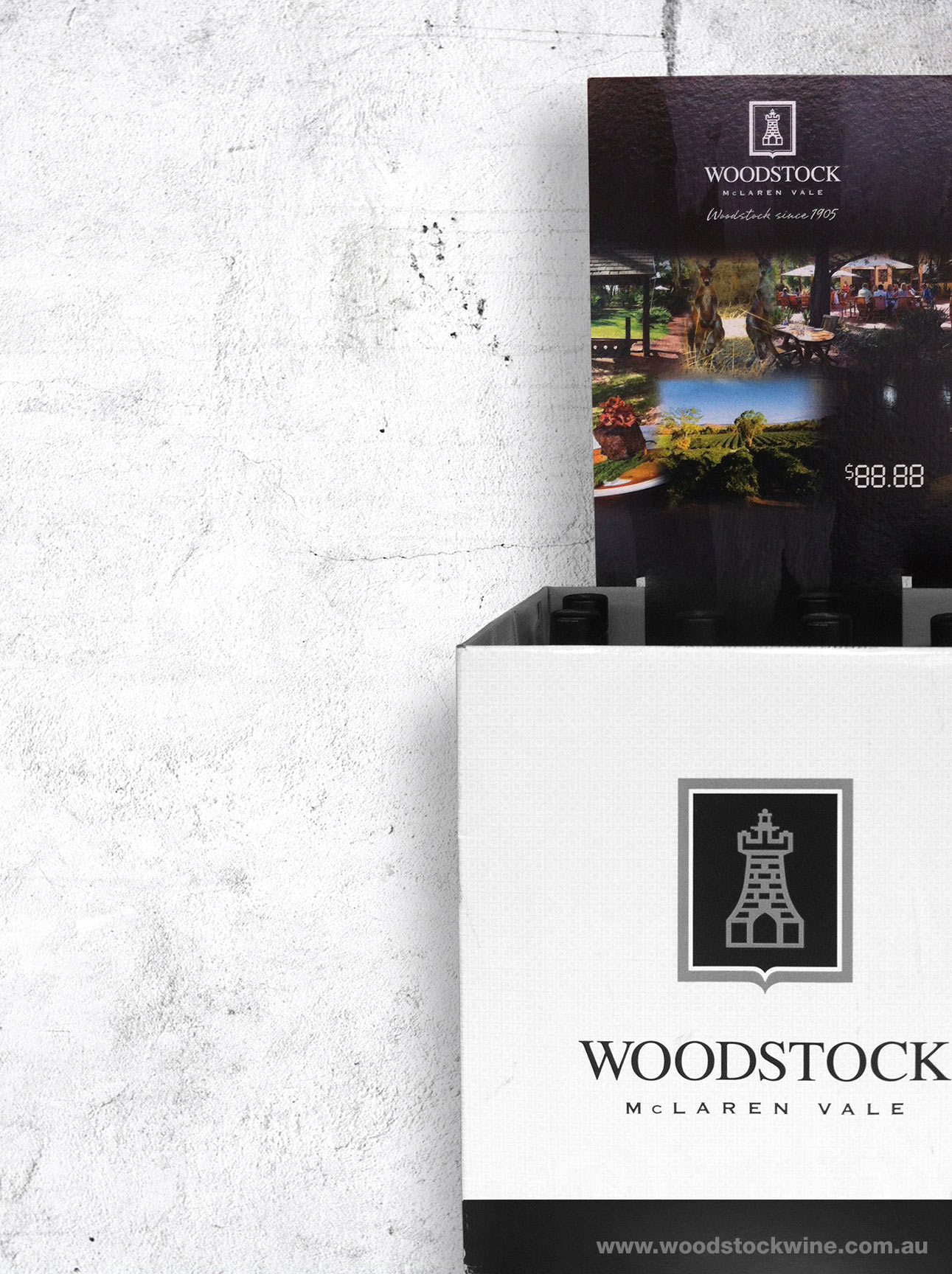 WOODSTOCK WINES | POINT OF SALE DISPLAY